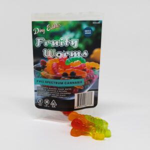 Ding Edibles Fruity Worms 200mg