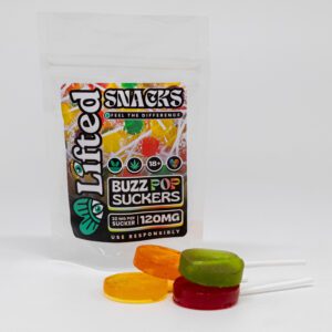 Lifted Buzz Pop Suckers 120mg
